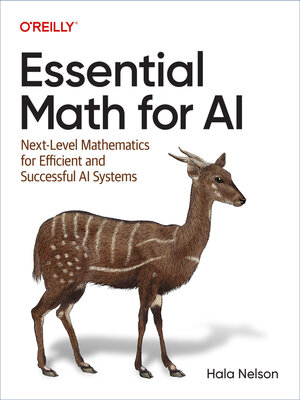 cover image of Essential Math for AI